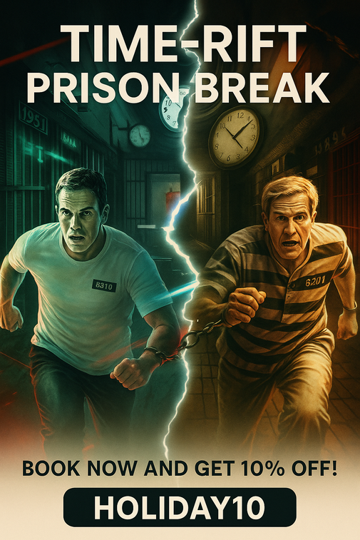 Break the Chains of Time: Introducing “Time-Rift Prison Break”
